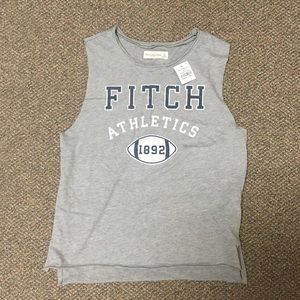A&F grey tank